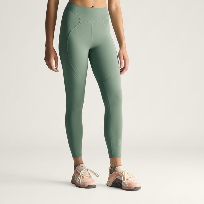 Legíny adidas Performance 7/8 Training Leggings By Stella McCartney Zelené | JW4555