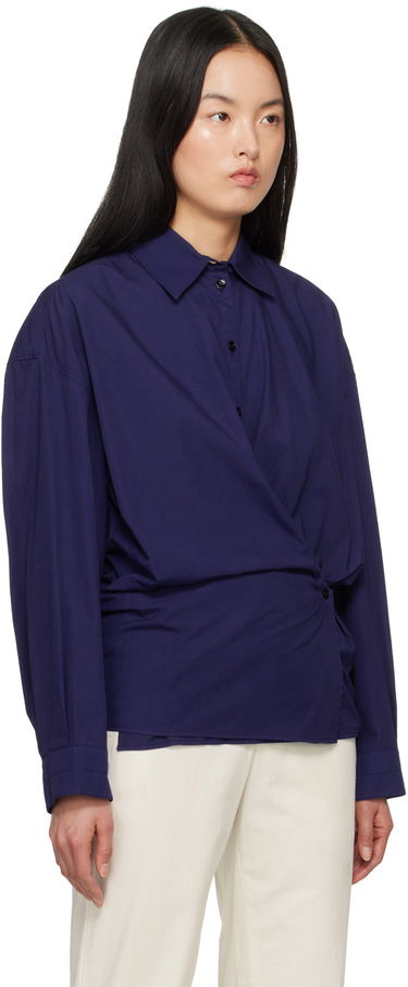 Košeľa LEMAIRE LEMAIRE Women's Twisted Button-Up Shirt Modrá | SH1032 LF445, 1