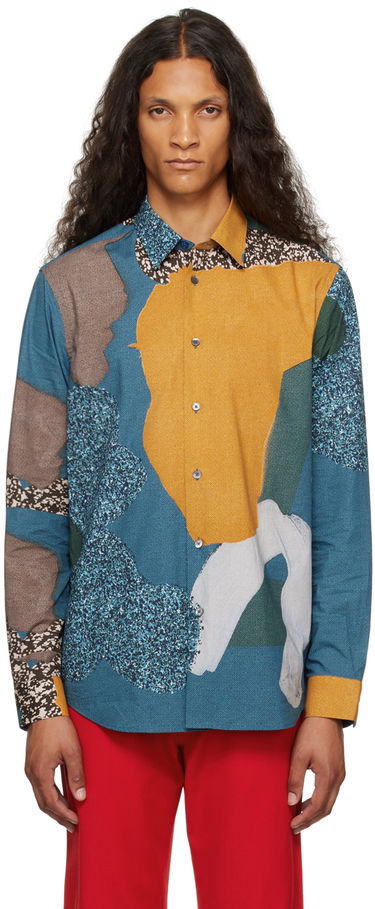 Košeľa Paul Smith Paul Smith Abstract Print Shirt Rôznofarebný | M1R-901U-L02147-44, 0