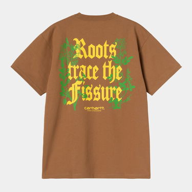 Tričko Carhartt WIP Stray Growth Roots Trace The Fissure Short Sleeve T-shirt Hnedá | A252063_9, 1