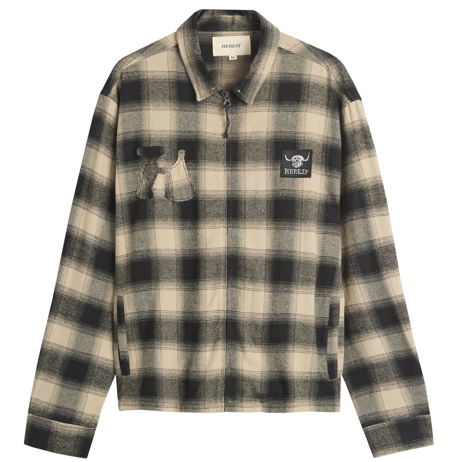 Košeľa Heresy Fog Zip Shirt Béžová | HAW25-CS02, 1