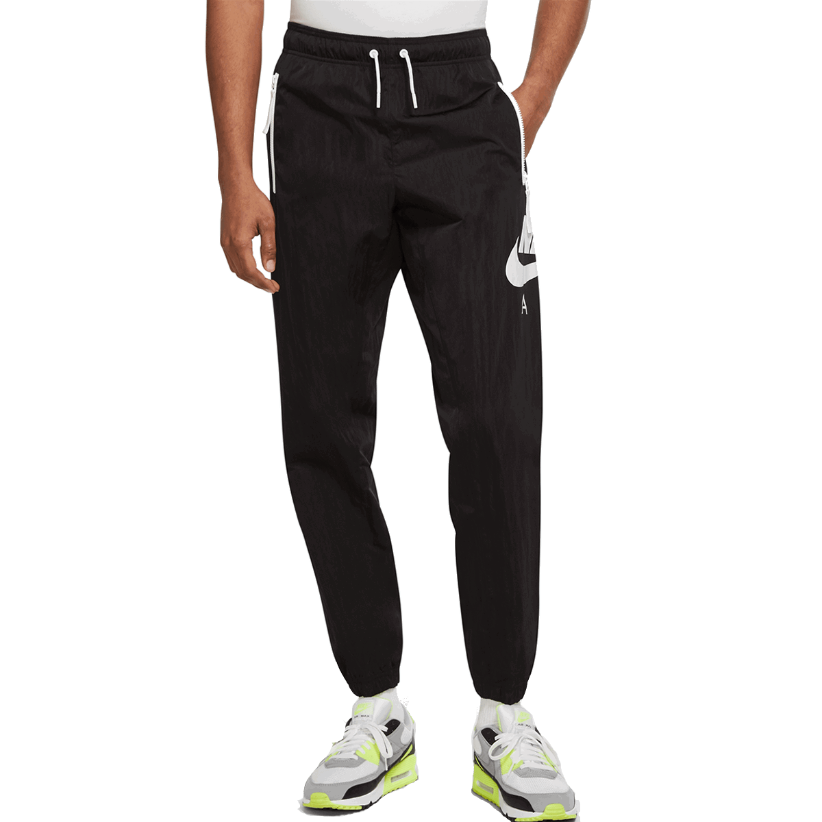 Nohavice Nike Nike Air Woven Pants Čierna | DD6421-010, 0