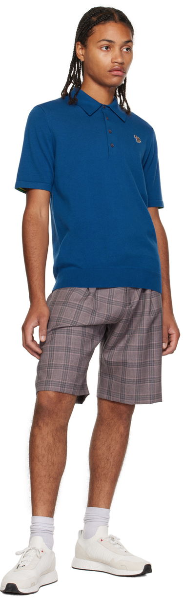 Polo tričko Paul Smith PS Paul Smith Zebra Polo Modrá | M2R-201YZ-L21858, 3