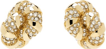 Náušnice LANVIN Lanvin Melodie Knot Crystal Earrings Metalická | AW-CJYA1M-NAST-P23, 0