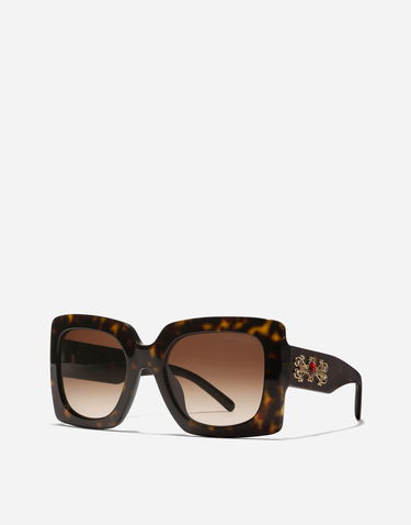 Slnečné okuliare Dolce & Gabbana Filigrana Large Square Gradient Lens Sunglasses - New Arrivals Onesize Hnedá | VG4525VP2139V000, 1