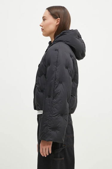 Prešívaná bunda GANNI Short Puffer Jacket Čierna | F9546, 1