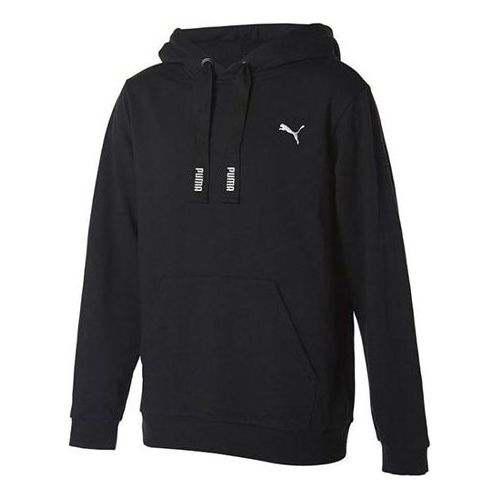 Mikina Puma Chest Logo Hoodie Čierna | 897926-01