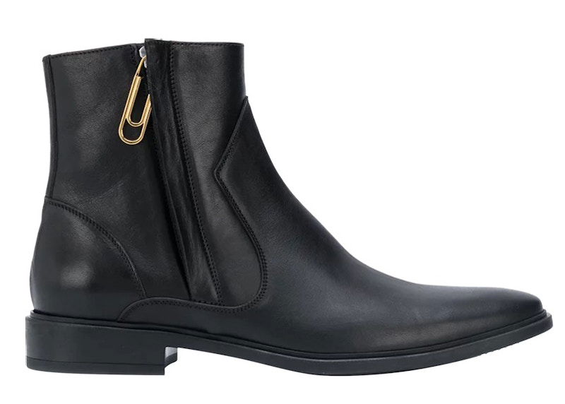 Tenisky a topánky Off-White Paperclip Zip-up Ankle Boots Black Black Čierna | OMIA178F20LEA0031000, 0