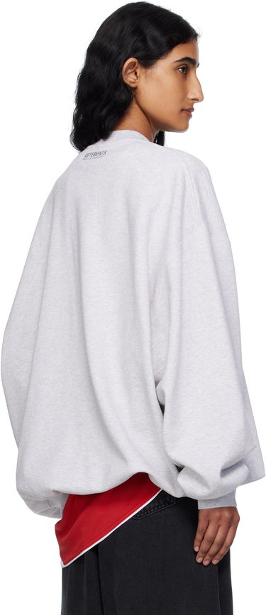Mikina VETEMENTS Vetements Logo Oversized Sweatshirt Šedá | UH76CW100G, 2