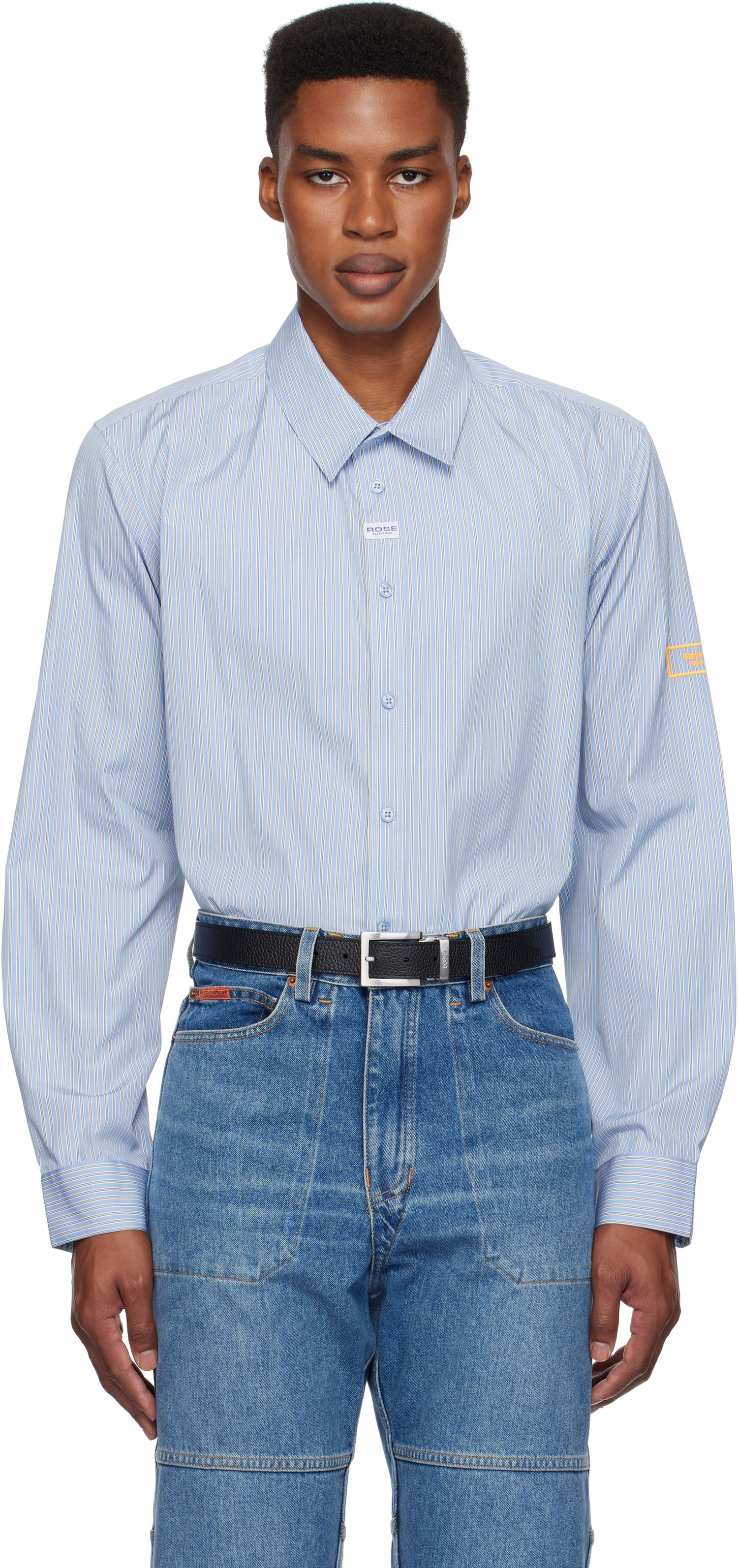 Košeľa Martine Rose Classic Shirt Modrá | 401WS02509-28416377, 0