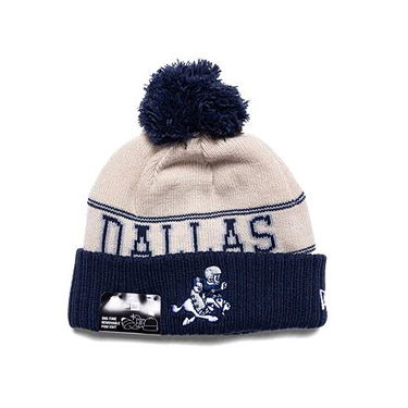 Kulicha New Era NFL Historic Knit 23 Dallas Cowboys Retro One Size Béžová | 60407260, 0