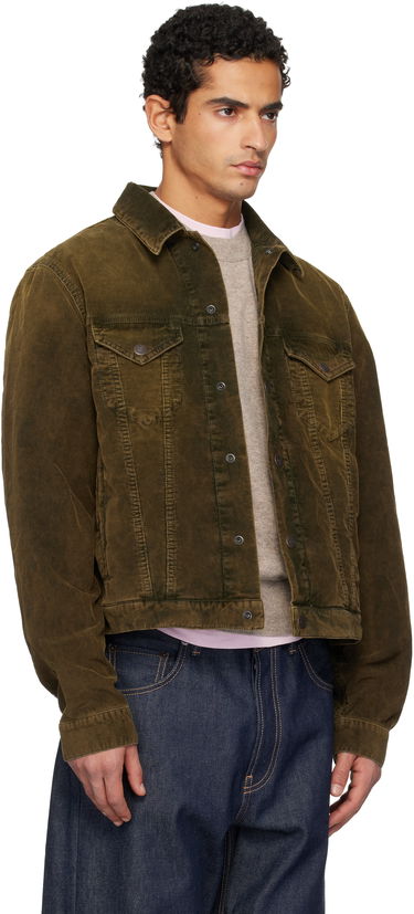 Bunda Acne Studios Corduroy Jacket Zelené | C90200-, 1