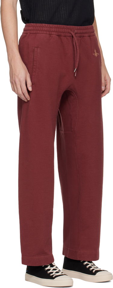 Tepláky Vivienne Westwood Ember Relaxed-Fit Drawstring Sweatpants Vínová | 3J010016-J00A4-, 1