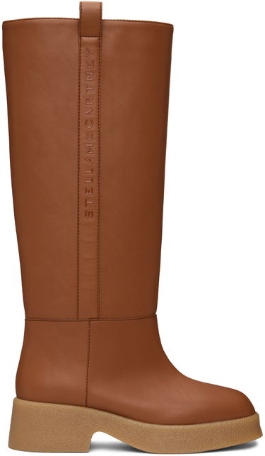Tenisky a topánky Stella McCartney Skyla Knee-High Boots Hnedá | 810132AP00M0, 0