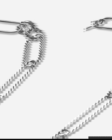Náhrdelník UNDERCOVER Safety Pin Chain Necklace Metalická | UP2E4N01 SILVER, 4