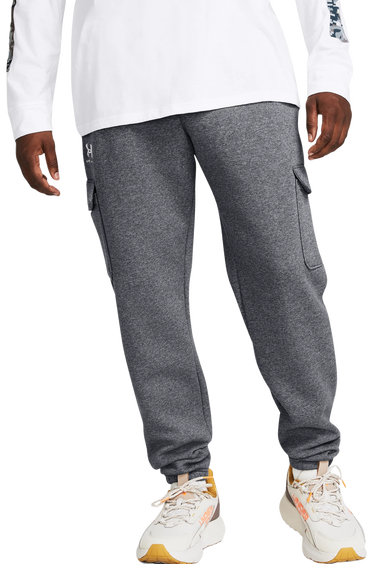 Cargo nohavice Under Armour Essential Fleece Cargo Pant Šedá | 1380376-012, 0