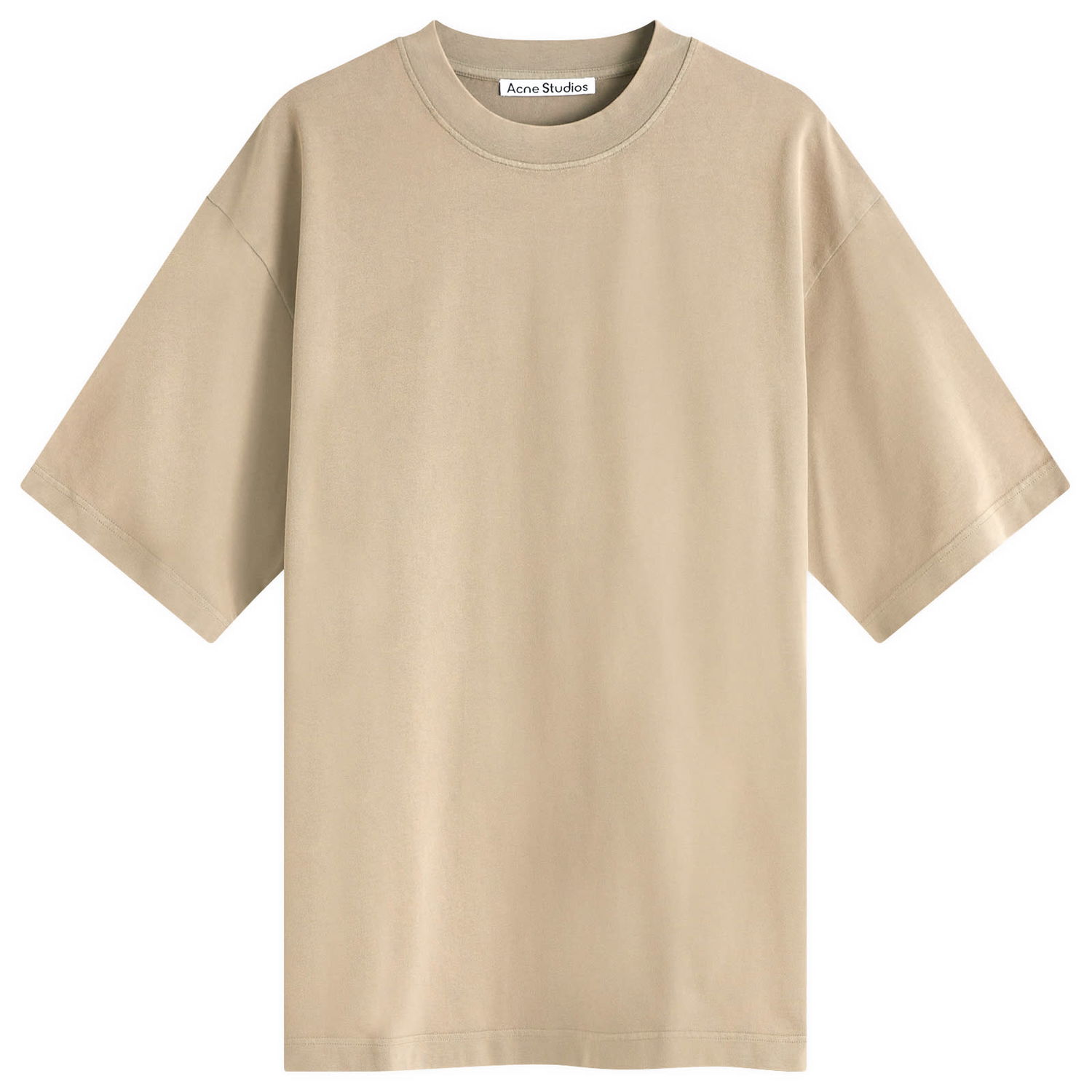 Tričko Acne Studios Exford Vintage T-Shirt Béžová | CL0218-DIA, 0