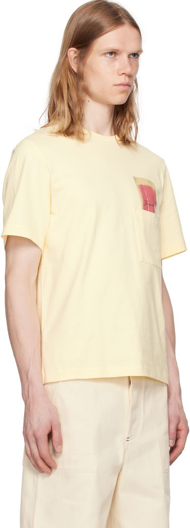 Tričko Jacquemus Jacquemus Esquimau Pocket T-Shirt Žltá | 25E255JS321-2306, 1