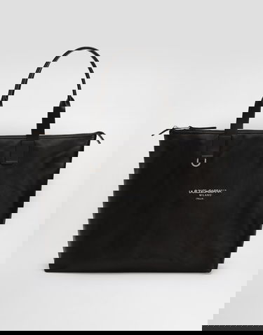 Tote bag Dolce & Gabbana Calfskin Shopper Bag Čierna | BM2375A6E4880999, 0