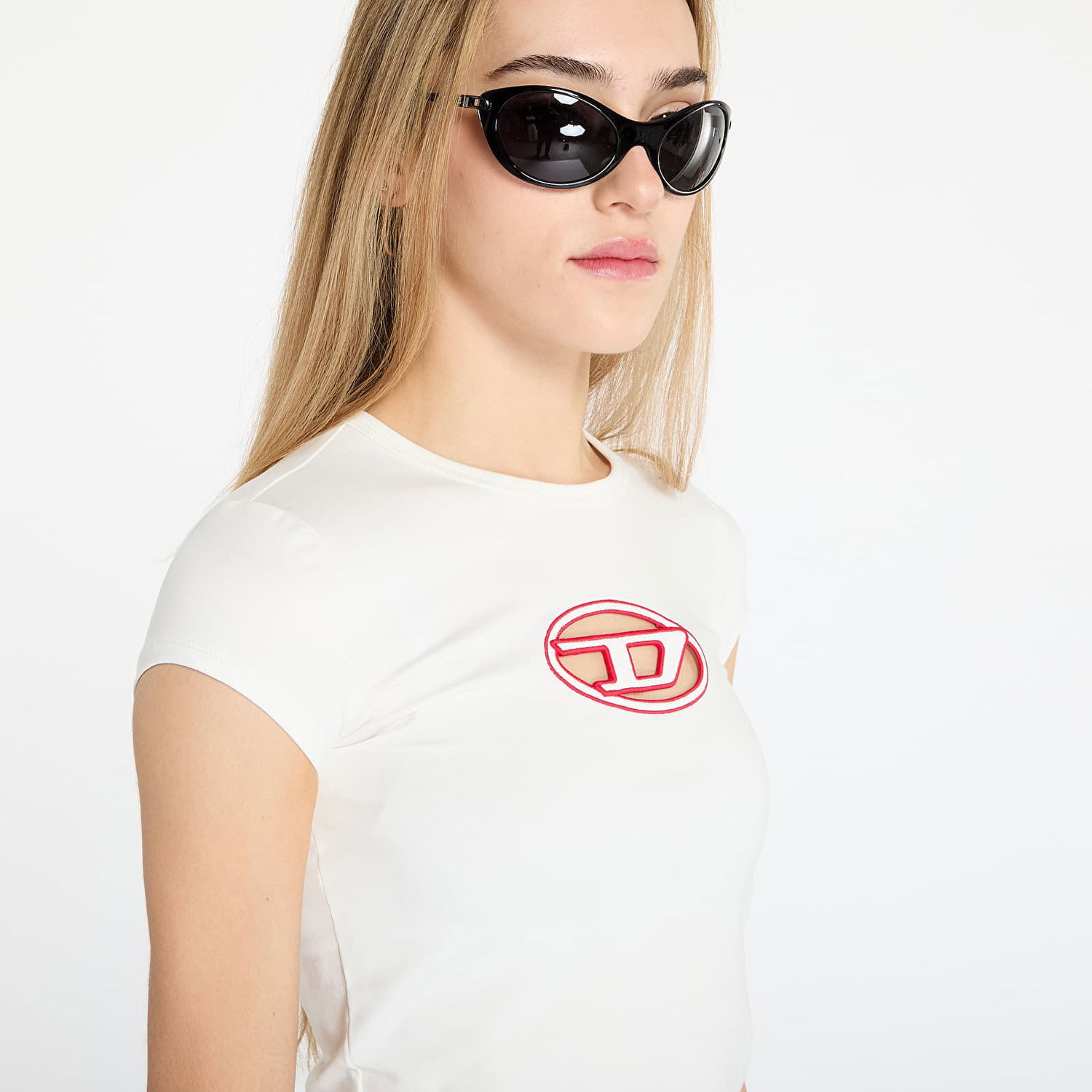 Sukňa Diesel Diesel T-Angie T-Shirt Čierna | A06268_0AFAA 141A White, 1