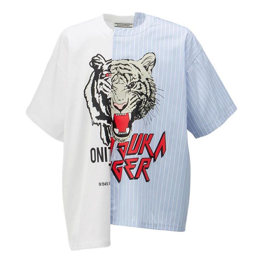 Tričko Onitsuka Tiger Tiger Graphic T-Shirt Modrá | 2183B319-100, 0
