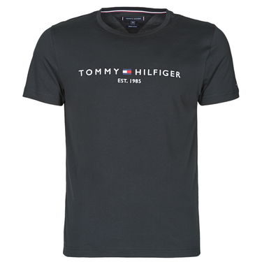Tričko Tommy Hilfiger CORE TOMMY LOGO TEE Čierna | MW0MW11465-BAS-NOS, 0