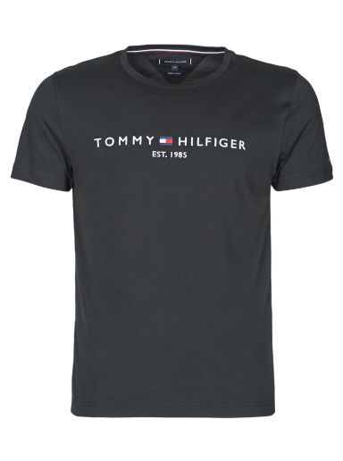 Tričko Tommy Hilfiger CORE TOMMY LOGO TEE Čierna | MW0MW11465-BAS-NOS