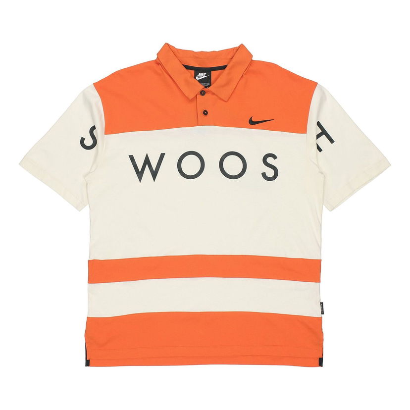 Polo tričko Nike Sportswear Swoosh Logo Loose Polo Shirt Oranžová | DJ5370-801