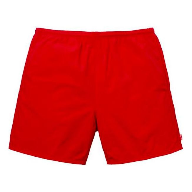 Plavky Supreme Arc Logo Water Shorts Červená | SUP-SS18-298, 0