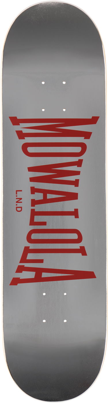Skate The Skateroom Mowalola Edition 'JC' Skateboard Deck Šedá | Mowalola JC Skateboard, 0
