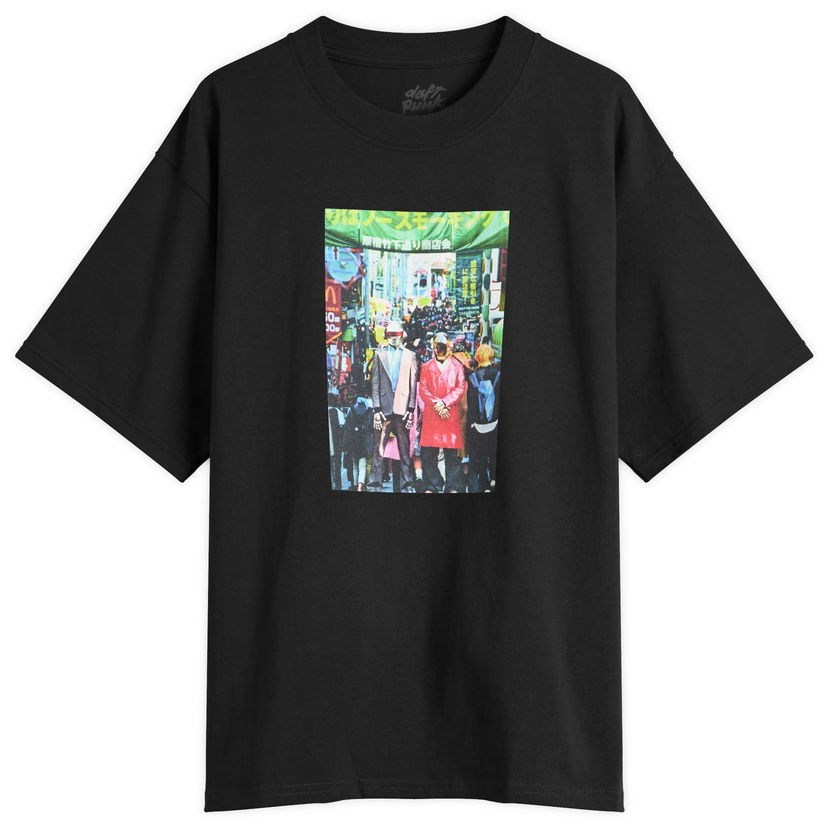 Tričko Pleasures Pleasures Harajuku Graphic T-Shirt Čierna | P25DP018-BLK