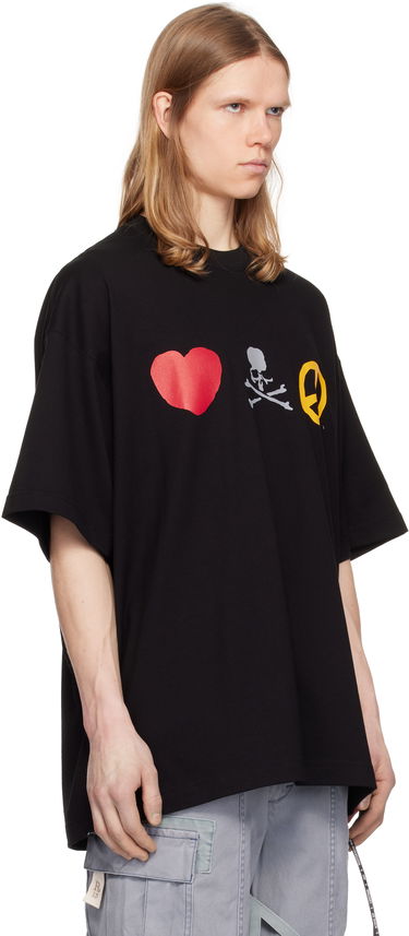 Tričko Mastermind WORLD Mastermind World Ying-Yang Peace T-Shirt Čierna | MW25S14-TS072-022, 1