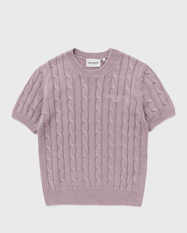Tričko Carhartt WIP Women's Carter Knitted T-Shirt Fialová | I035181-2ZV.GD, 0