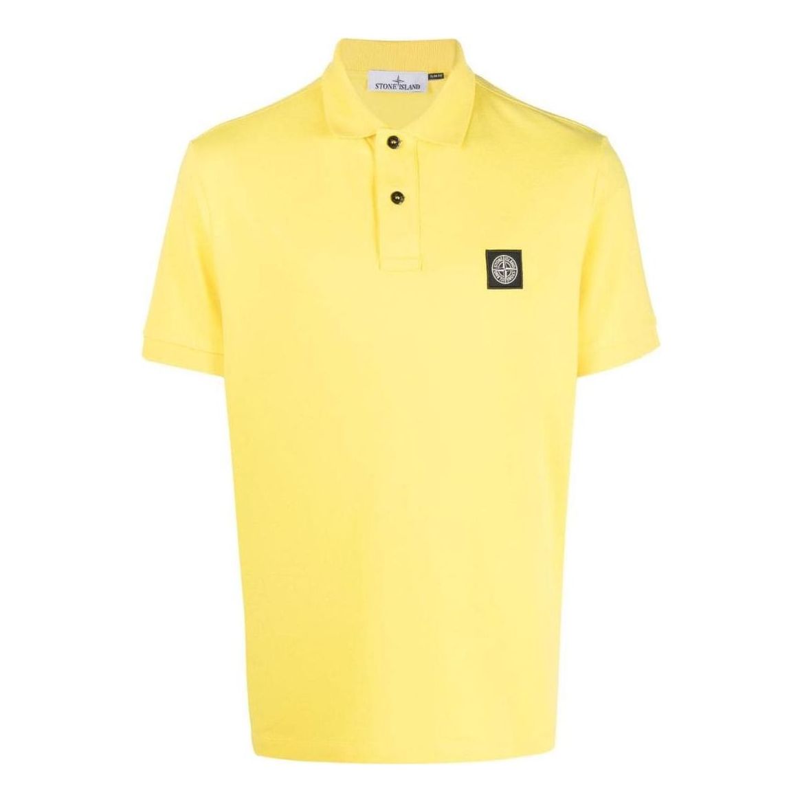 Polo tričko Stone Island Stone Island Logo Patch Polo Shirt Žltá | 10152SC17-V0030, 0