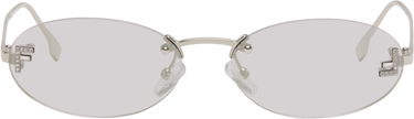 Slnečné okuliare FENDI 'Fendi First' Crystal Sunglasses Metalická | FE4075US@5416C 840126860436, 0