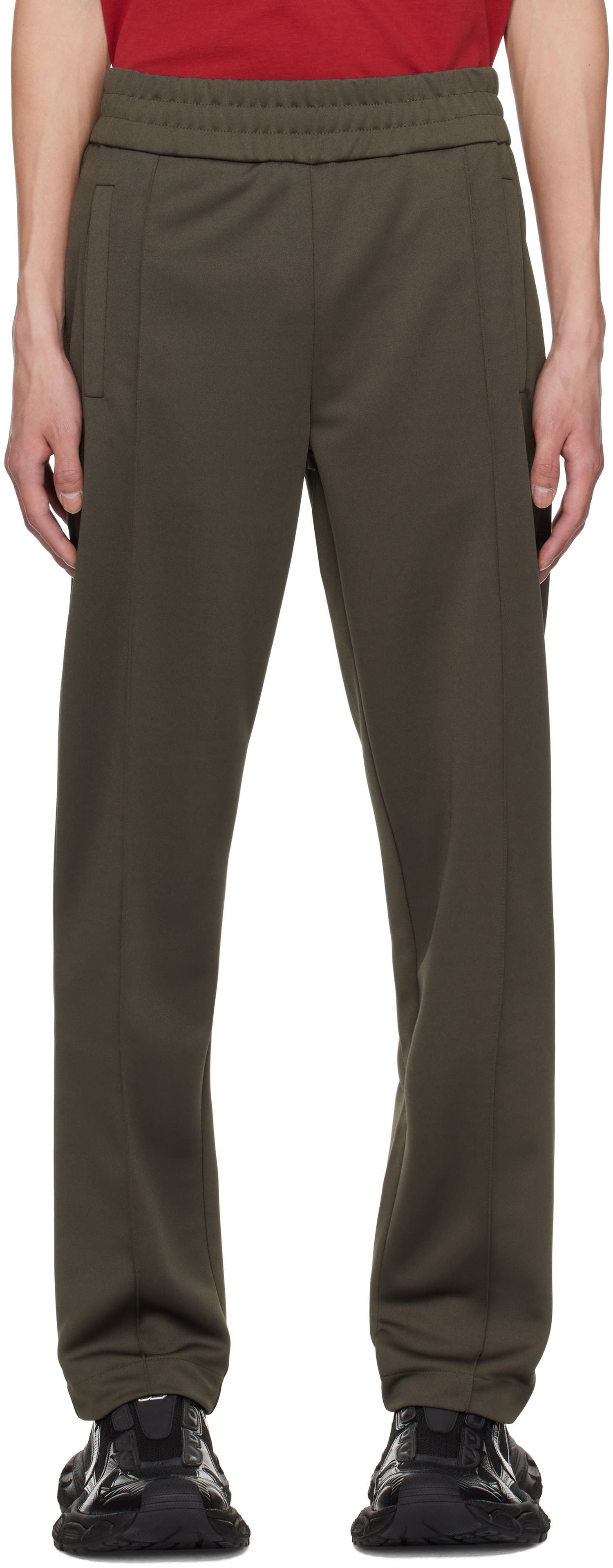 Tepláky Palm Angels Palm Angels Track Pants Zelené | PMCJ048S25FAB0011303, 0