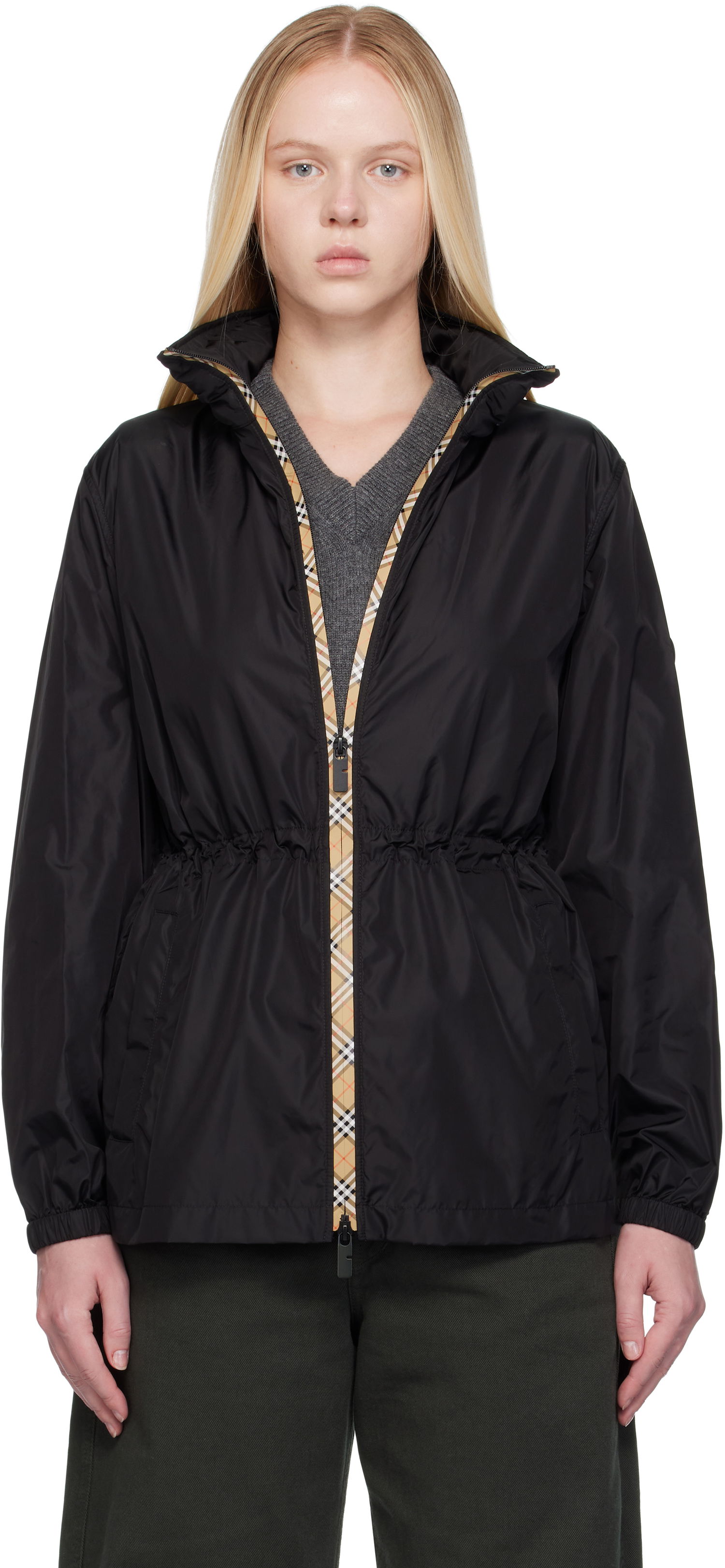 Vetrovka Burberry Burberry Blackpool Jacket Čierna | 8113815, 0