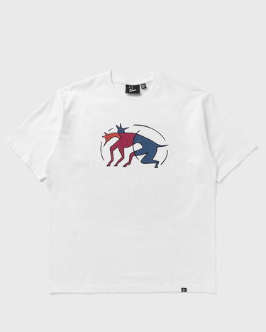 Tričko By Parra Zoomies Graphic T-Shirt Biela | 54120, 0
