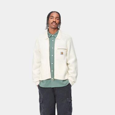 Sveter Carhartt WIP Carhartt WIP Detroit Knit Jacket Biela | A242021_12, 0