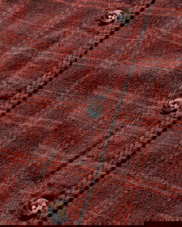 Košeľa Needles 7 Cuts Flannel Shirt Over Dye Vínová | RW394 RED, 4