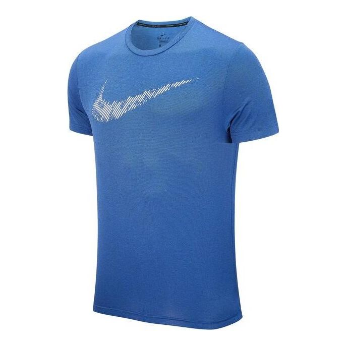 Tričko Nike Stripe Logo Training T-Shirt Modrá | DD1622-451, 0