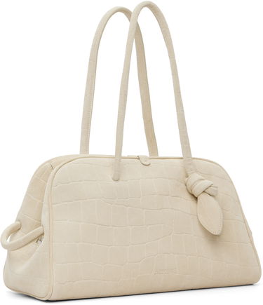 Kabelka Jacquemus 'The Turismo' Crocodile-Embossed Suede Top Handle Bag Hnedá | 25EBAU00417AC07A09, 4