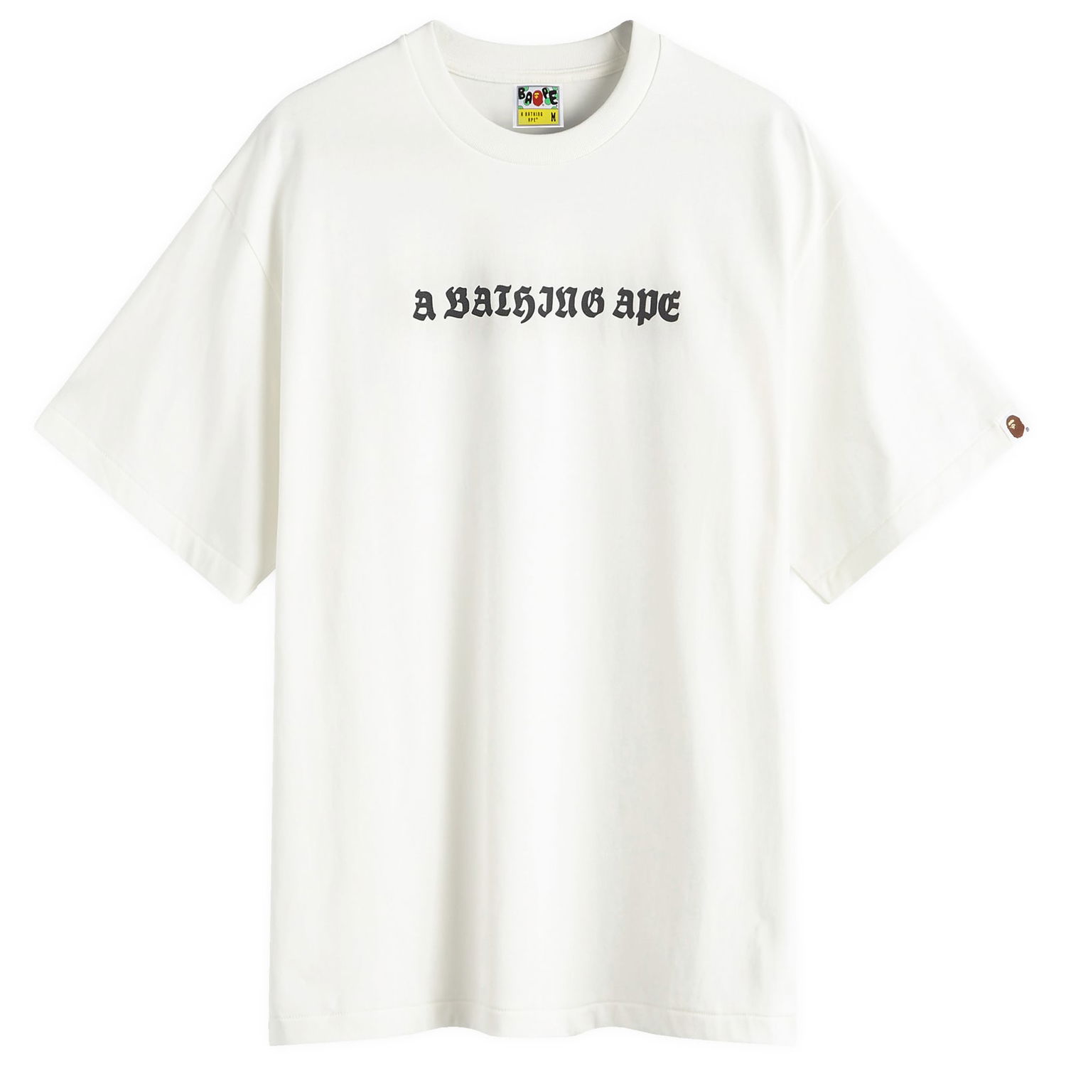 Tričko BAPE Gothic Logo T-Shirt Béžová | 001TEK801308M-IVY, 0