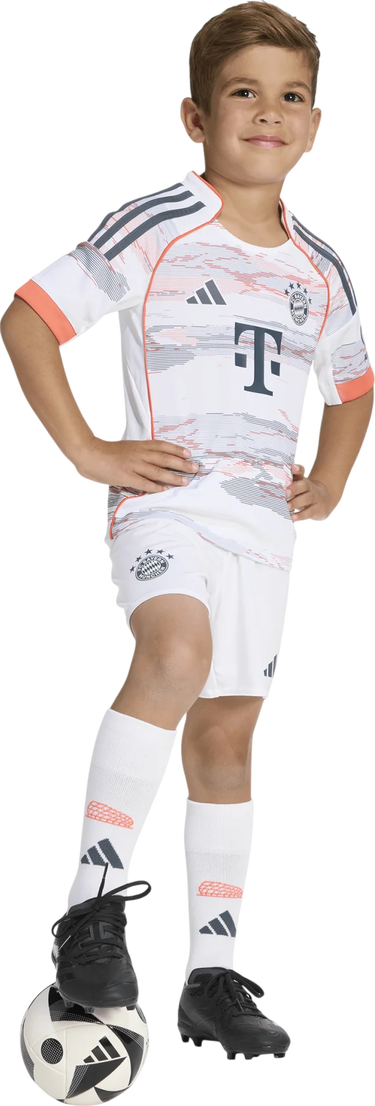 Dres adidas Performance FC Bayern 25/26 Mini Kit Biela | JP3688, 3