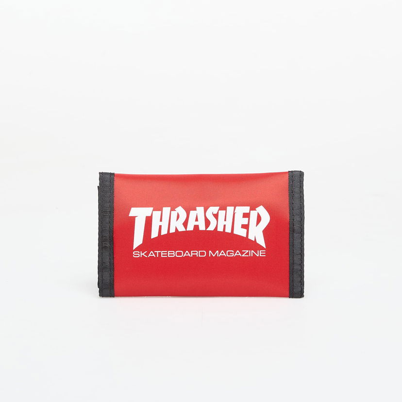 Peňaženka Thrasher Skate Mag Velcro Wallet Červená | 145678