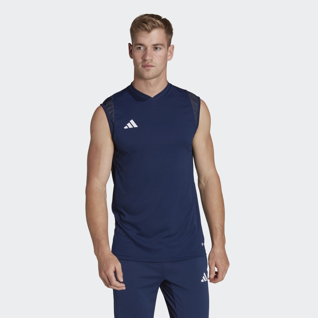 Dres adidas Originals Tiro 23 Competition Sleeveless Jersey Navy | HU1293, 0