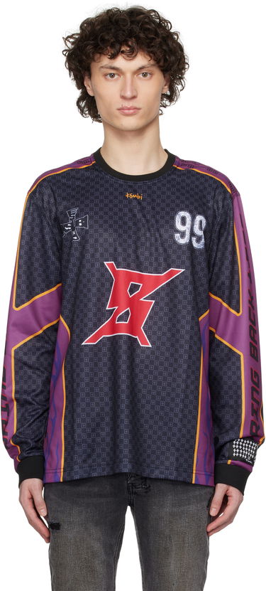 Tričko Ksubi Ksubi Stinger Long Sleeve Moto Jersey Čierna | MSP25FT001, 0