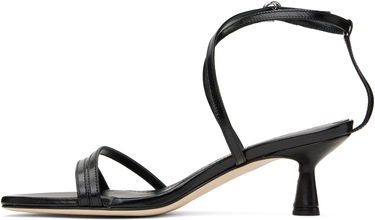 Doplnky Aeyde Aeyde Maeve Leather Heeled Sandals Čierna | A11-HS-PRAR55ST156-SS25-800-007, 2