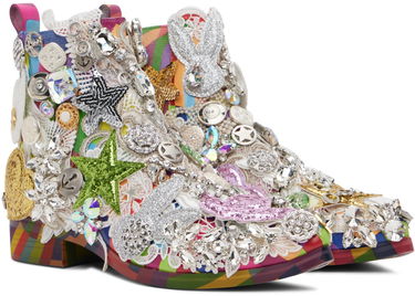 Oblečenie Comme des Garçons Comme des Garçons Kids Love Gaite Edition Embellished Chelsea Boots Rôznofarebný | GM-K101-001, 3
