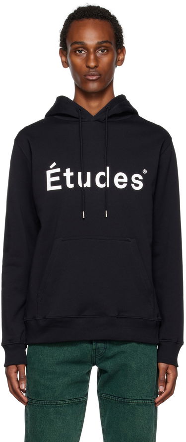 Mikina Études Klein Logo Hoodie Čierna | C00ME250OC16BK, 0